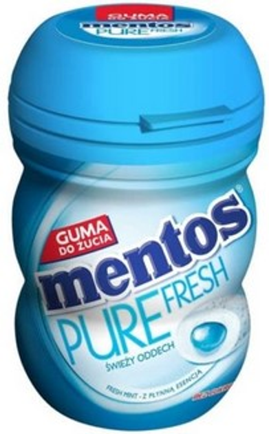 Guma do żucia Mentos Pure Fresh Freshmint Mini o smaku miętowym 20 g (80832119) - obraz 1