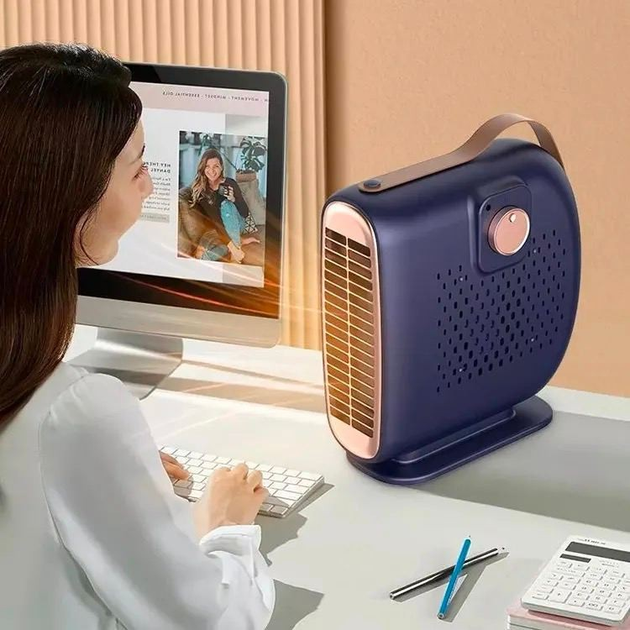 Энергосберегающий Обогреватель для помещений до 30м Mini 500 W синий ...