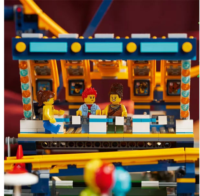 Zestaw klocków LEGO Creator Expert Kolejka górska z pętlami 3756 elementów (10303) - obraz 3