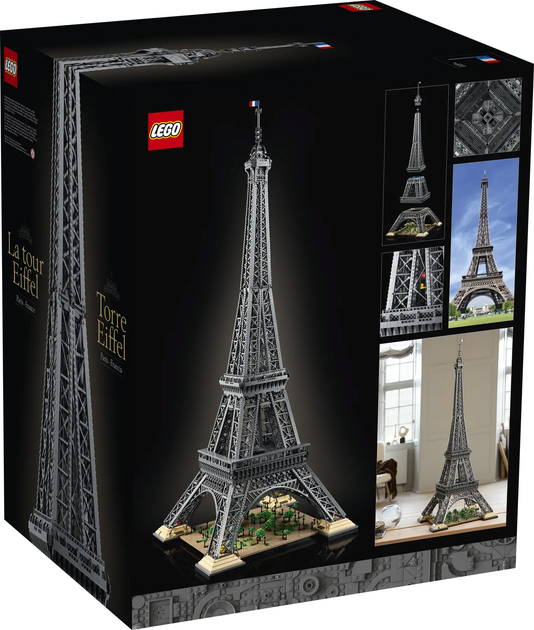 Zestaw klocków LEGO Icons Wieża Eiffla 10001 element (10307) - obraz 9