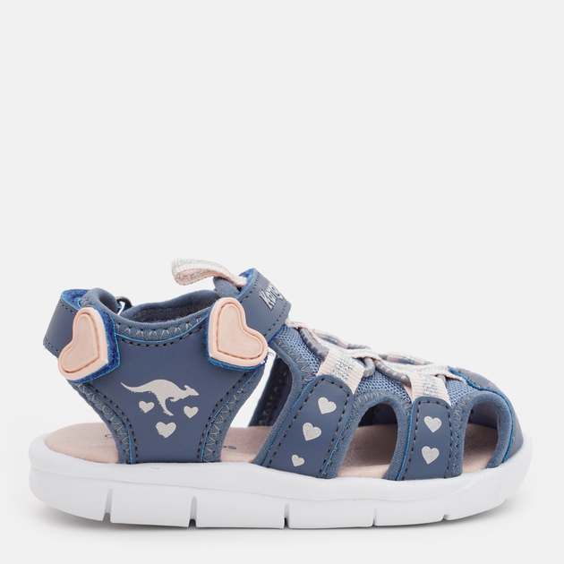 Дитячі сандалі для дівчинки Kangaroos K-Mini 02035-000-4376 22 Сірий/Холодно-рожевий від Rozetka на платформі USKIDKA Акція на Дитячі сандалі для дівчинки Kangaroos K-Mini 02035-000-4376 22 Сірий/Холодно-рожевий від Rozetka