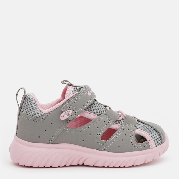 Акція на Дитячі сандалі для дівчинки Kangaroos KI-Rock Lite EV 02058-002-2200 27 Сірий/Темно-рожевий від Rozetka