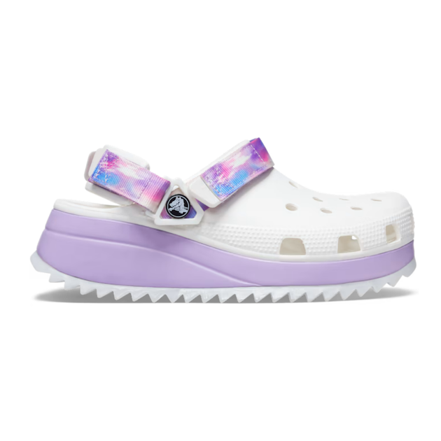 Сабо Crocs Classic Hiker Clog 36 р 22.5-23 см Белые с фиолетовым 206772-100-M4/W6 DREAM - изображение 2