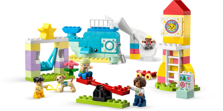 Zestaw klocków LEGO Duplo Wymarzony plac zabaw 75 elementów (10991) - obraz 2
