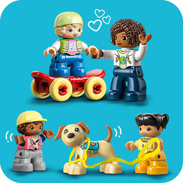 Zestaw klocków LEGO Duplo Wymarzony plac zabaw 75 elementów (10991) - obraz 5