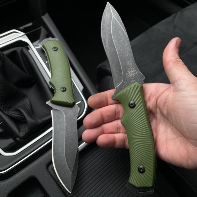 Нескладной тактический нож Tactic туристический охотничий армейский нож с чехлом (2631) - изображение 1
