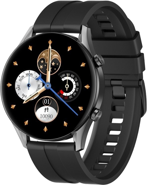 Смарт-годинник Oromed Smartwatch ORO Smart Fit 7 Pro Black - зображення 1