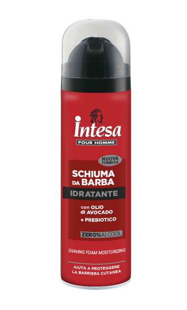 Піна для гоління INTESA Pour Homme Shaving Foam Moisturizer Avocado Oil (8003510034468) - Фото 1 Піна для гоління INTESA Pour Homme Shaving Foam Moisturizer Avocado Oil (8003510034468) - зображення 1