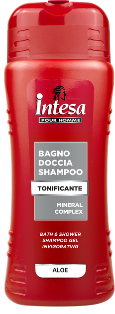 Шампунь-гель для душу з алое INTESA Pour Homme Bath & Shower Shampoo Aloe (8003510003587) - Фото 1 Шампунь-гель для душу з алое INTESA Pour Homme Bath & Shower Shampoo Aloe (8003510003587) - зображення 1