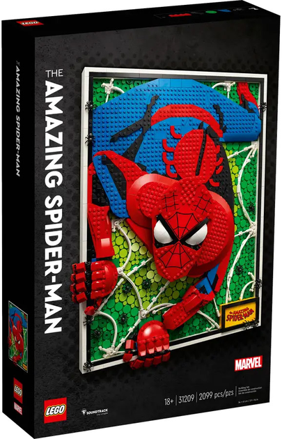 Конструктор LEGO Art The Amazing Spider-Man 2099 деталей (31209) - зображення 1