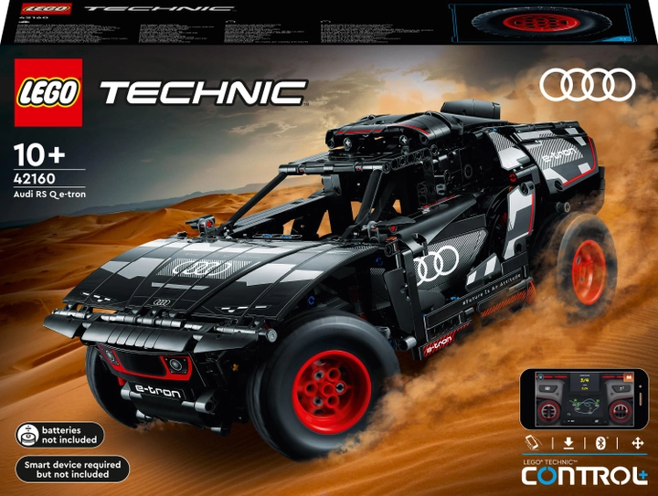 Zestaw klocków Lego Technic Audi RS Q e-tron 914 elementów (42160) - obraz 1