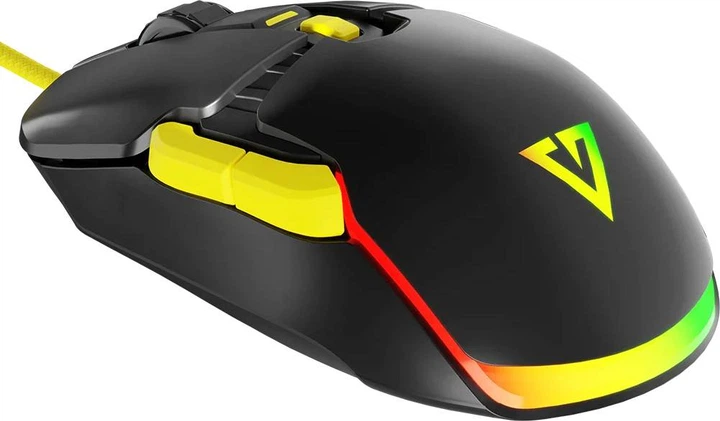 Миша Modecom Jager Volcano RGB Hot-Swap Custom USB Black (M-MC-JAGER-100) - зображення 3