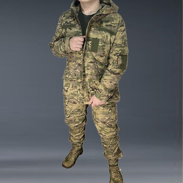 Костюм Горка летний тактический для военных Рип Стоп камуфляжный 56 Мультикам - изображение 1