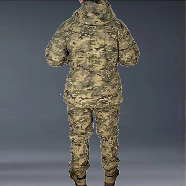 Костюм Горка летний тактический для военных Рип Стоп камуфляжный 54 Мультикам - изображение 2