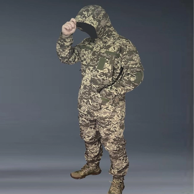 Костюм Горка летний тактический для военных Рип Стоп камуфляжный 50 Пиксель - изображение 1