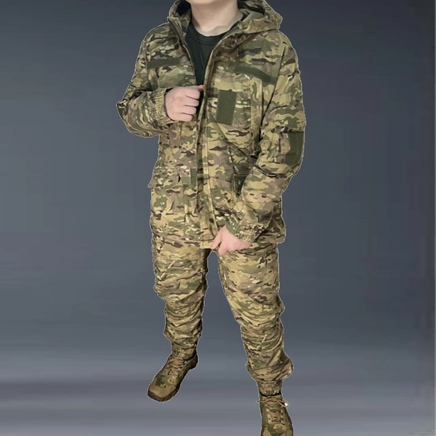 Костюм Горка летний тактический для военных Рип Стоп камуфляжный 52 Мультикам - изображение 1