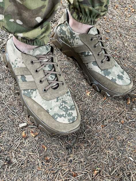 Військові Тактичні Кросівки-Берці 42 Койот/Піксель - зображення 1