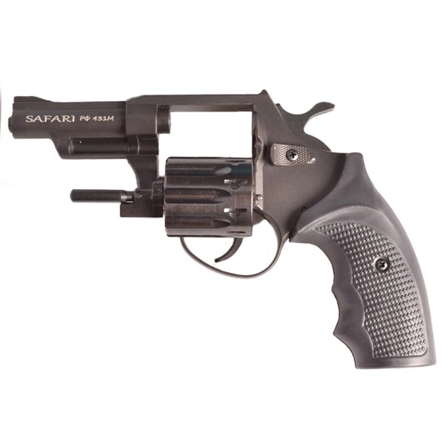 Револьвер під патрон Флобера Safari PRO 431м (3.0", 4.0 mm), ворон-пластик - зображення 2