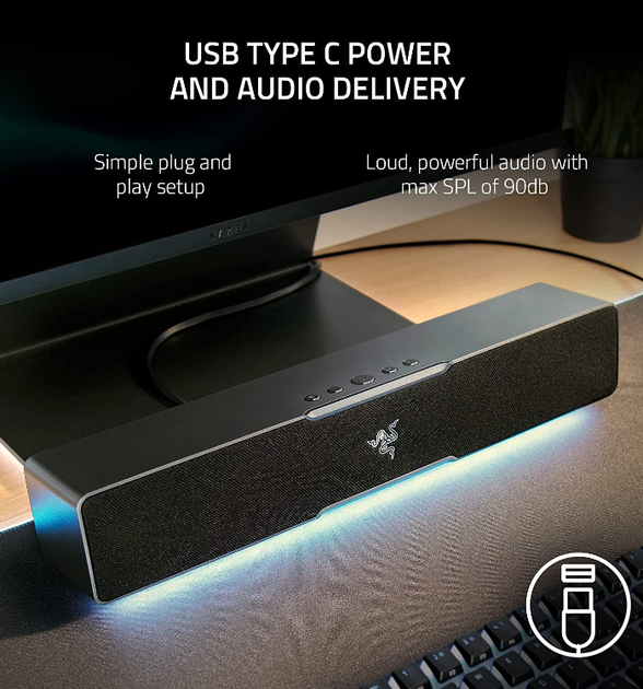 Игровая 5.1 Звуковая панель Razer Leviathan V2 X (RZ05-04280100-R3M1) - изображение 3