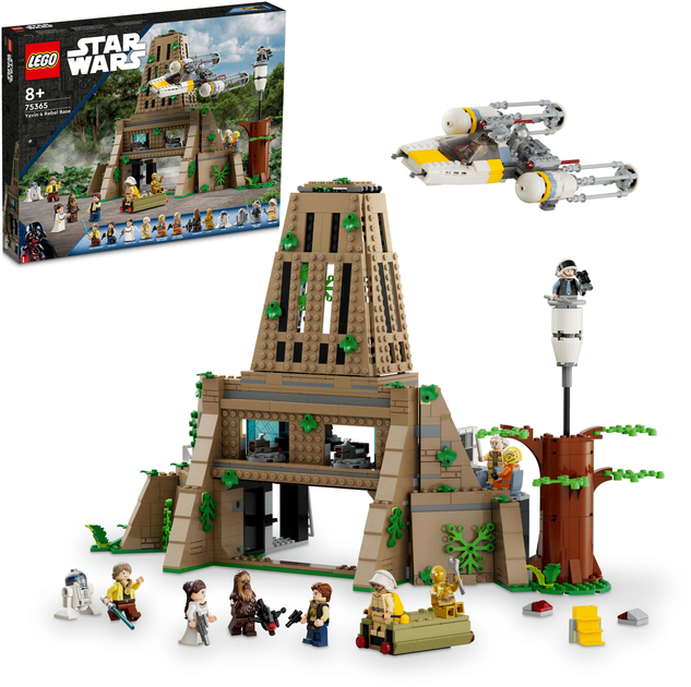 Zestaw klocków LEGO Star Wars Baza Rebeliantów na Yavin 4 1066 elementów (75365) - obraz 9