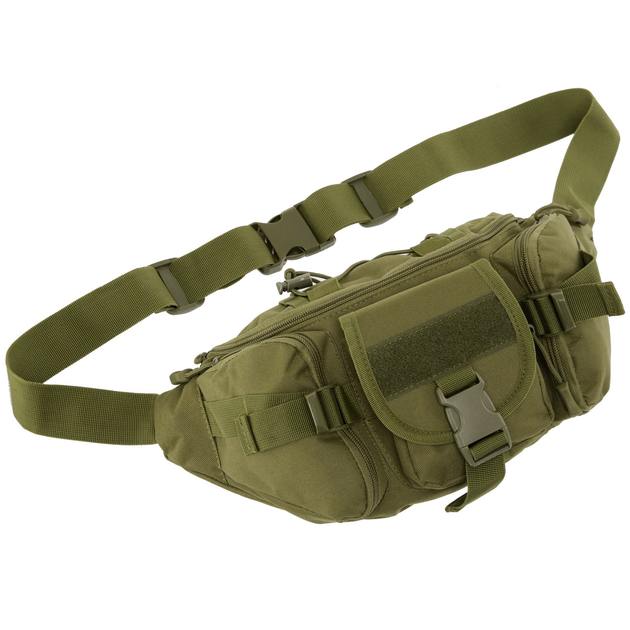 Поясная сумка тактическая E-Tac M16 Olive Green - изображение 1