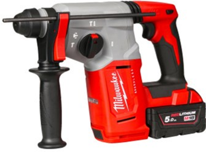 Перфоратор 2.3 Дж Milwaukee SDS-Plus M18 BLH-502X (4933478894) - зображення 2