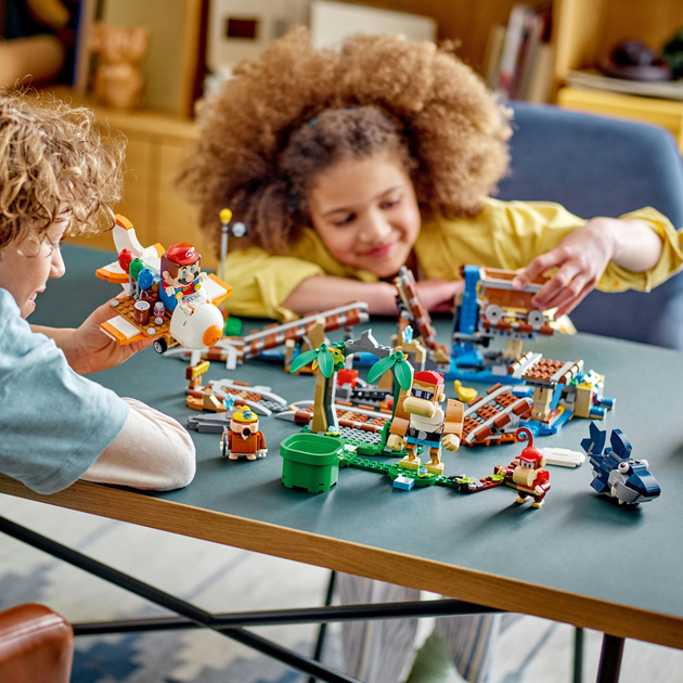 Zestaw klocków LEGO Super Mario Przejażdżka wagonikiem Diddy Konga. Zestaw rozszerzający 1157 elementów (71425) - obraz 5