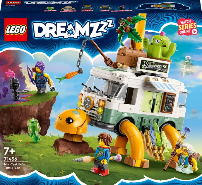 Zestaw klocków LEGO DREAMZzzzz Żółwia furgonetka pani Castillo 434 elementy (71456) - obraz 1