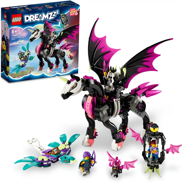 Конструктор LEGO DREAMZzz Летающий конь Пегас 482 детали (71457
