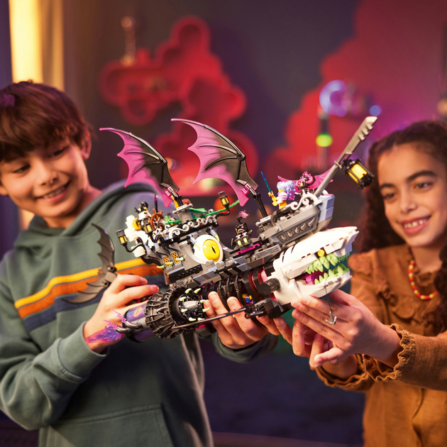 Zestaw klocków LEGO DREAMZzzzz Koszmarny Rekinokręt 1389 elementów (71469) - obraz 3