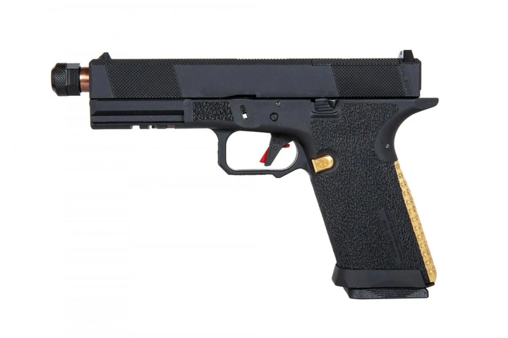 Страйкбольний пістолет SAI BLU Glock 17 Specna Arms Edition Green Gas - изображение 1