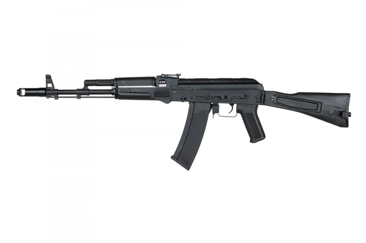 Страйкбольна штурмова гвинтівка Specna Arms AK-74M SA-J71 Core Black - зображення 1