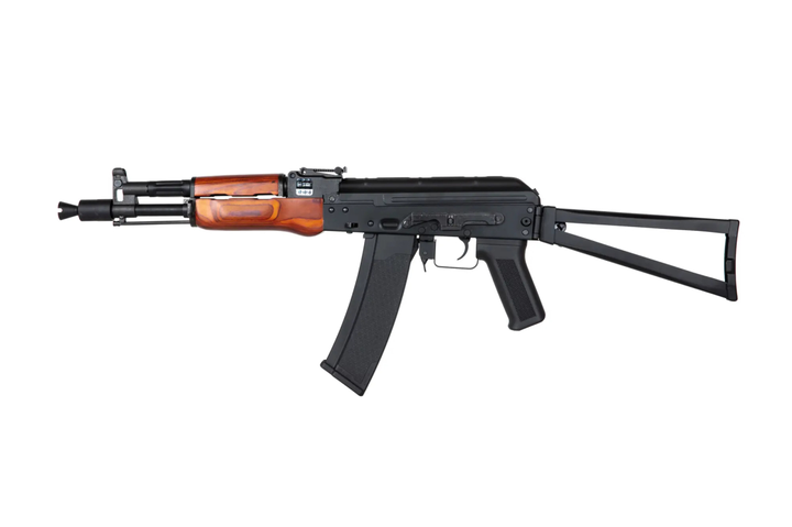 Страйкбольна штурмова гвинтівка Specna Arms AK-105 SA-J08 Edge 2.0 ESA 2 Black - зображення 1