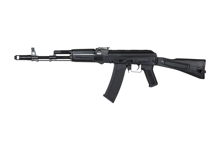 Страйкбольна штурмова гвинтівка Specna Arms AK-74 SA-J01 Edge 2.0 ESA 2 Black - зображення 1