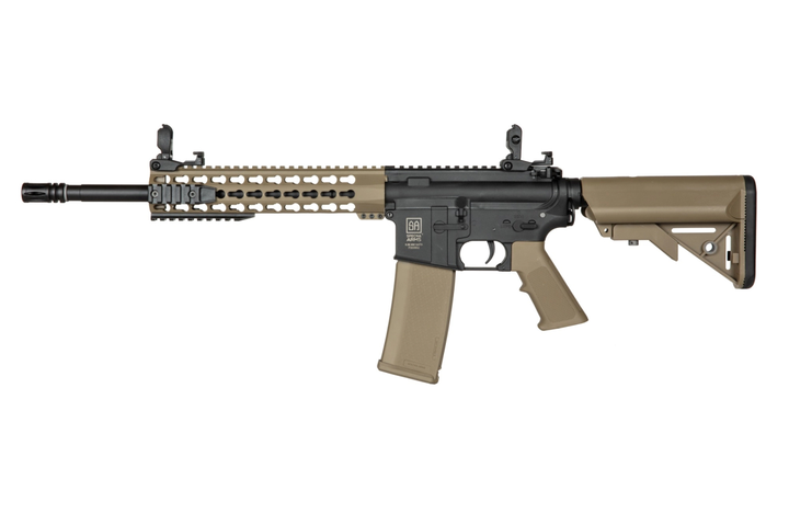 Страйкбольна штурмова гвинтівка Specna Arms M4 SA-F02 Flex Half-Tan - зображення 1