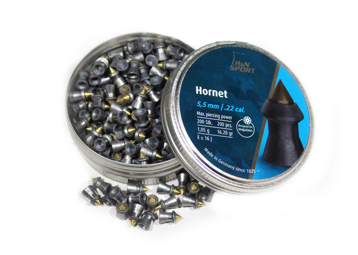 Кулі H&N Hornet 5.50 мм, 1.05 м, 200шт - зображення 1