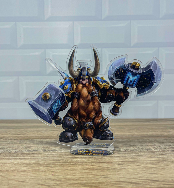 Акриловая коллекционная фигурка WorkPlaceShop World of Warcraft (Дворф ...