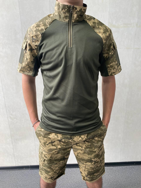 Армейский летний костюм пиксель-хаки с коротким рукавом M - изображение 1