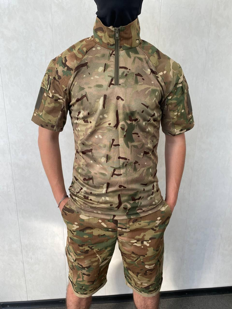 Форма армейская летняя убакс с коротким рукавом + шорты мультикам XXXL - изображение 1