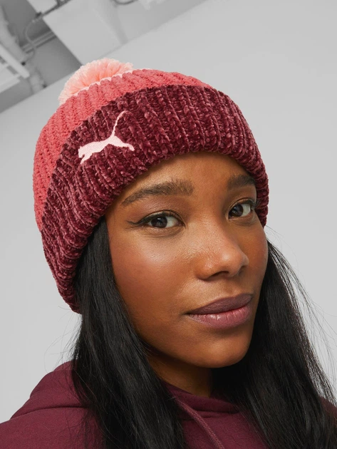 Шапка женская Puma Ws Pom Beanie 02343604 One Size Peach