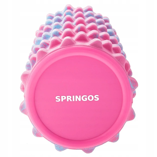 Массажный ролик (валик, роллер) Springos Mix Color 33 x 14 см FR0010 - изображение 3