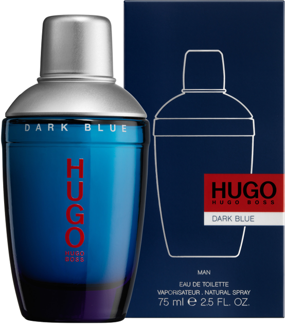 Woda toaletowa dla mężczyzn Hugo Boss Hugo Dark Blue 75 ml (737052031415) - obraz 1