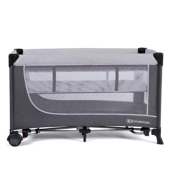 Манеж-кровать Kinderkraft Leody Grey (KCLEOD00GRY0000) - изображение 2