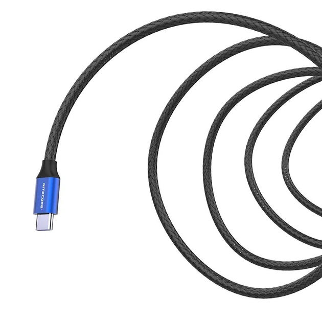 Кабель Nitecore UAC20 USB Type-C to USB-A 2.0 (1000мм) - изображение 2