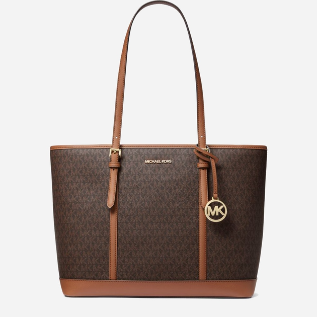 Сумка тоут жіноча Michael Kors 460930577 Коричнева (1159783334) – в ...