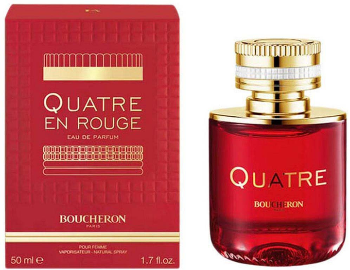 Woda perfumowana damska Boucheron Quatre En Rouge Femme 50 ml (3386460108454) - obraz 1