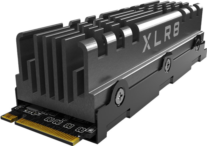 Dysk SSD PNY XLR8 CS3140 with Heatsink 1TB M.2 NVMe PCIe 4.0 x4 3D NAND (TLC) (M280CS3140HS-1TB-RB) - obraz 1