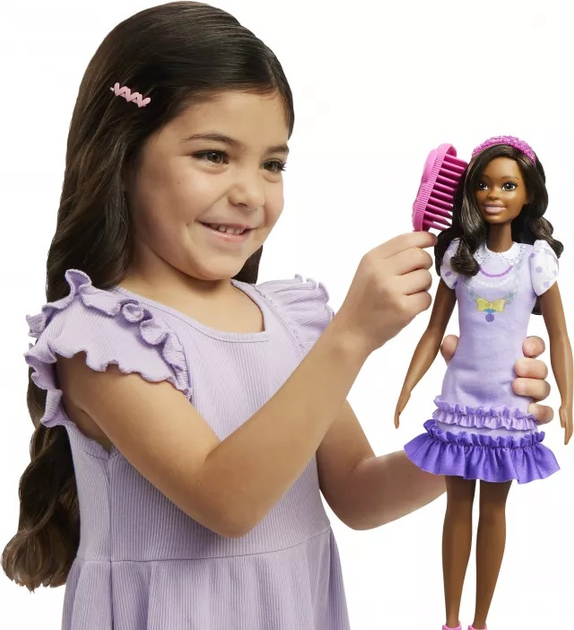 Lalka + piesek Barbie Moja Pierwsza Barbie „Brooklyn” (194735114535) - obraz 3