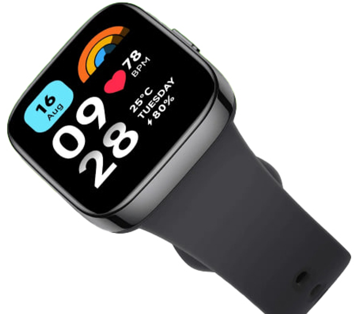 Smartwatch Xiaomi Redmi Watch 3 Active Black (6941812726396) - obraz 4