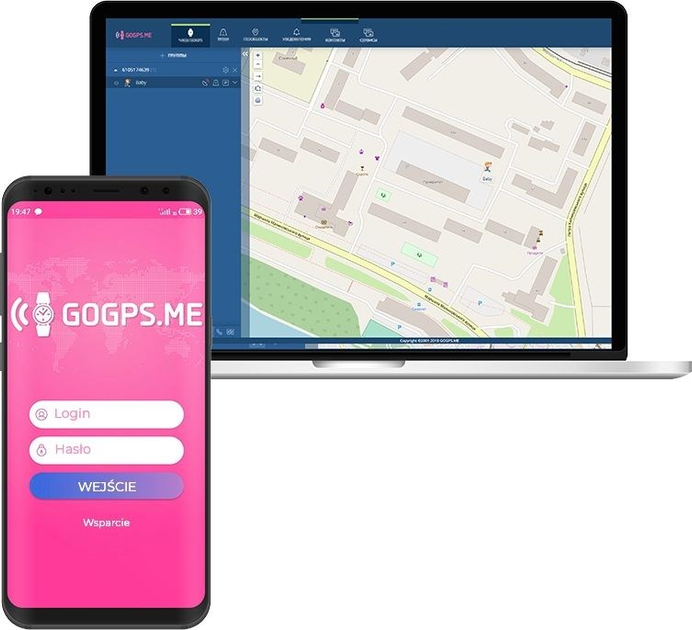 Smartwatch dla dzieci z funkcją dzwonienia i GPS GOGPS ME X03 4G Czarny (22901) - obraz 4